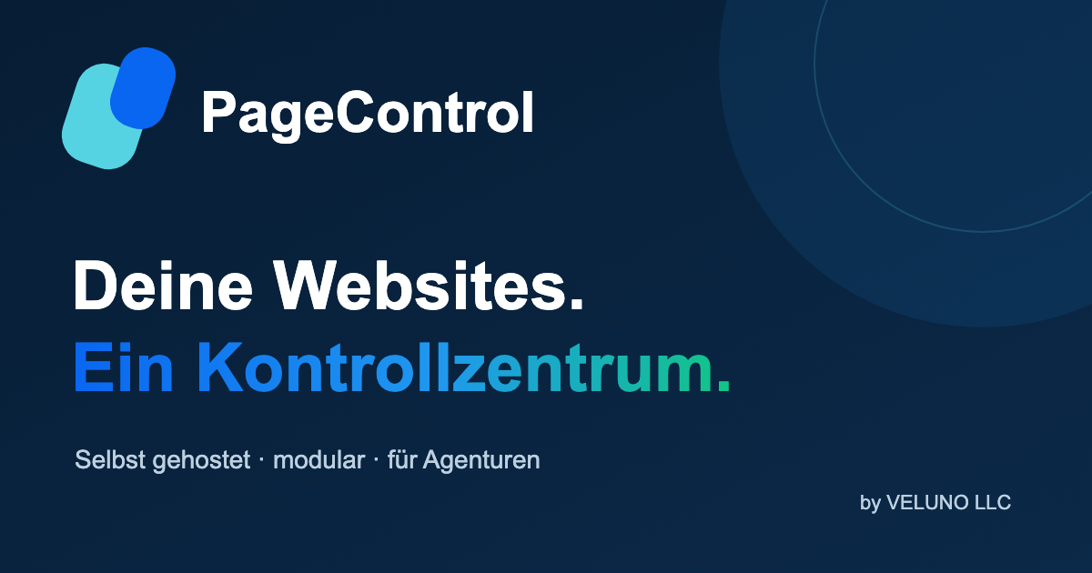 PageControl Dashboard für CSV Workflow